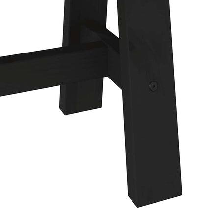 spisebænk NOAIN A-formede ben 180x40x45 cm massivt træ fyrretræ