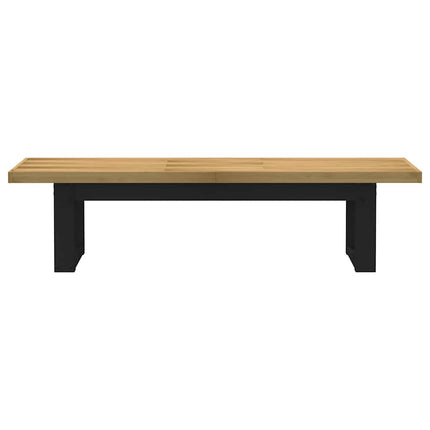 spisebænk NOAIN U-formede ben 180x40x45 cm massivt træ fyrretræ