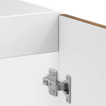 Køkkenskab Kalmar 2 pcs Brun 80 x 46 x 81.5 cm Konstrueret træ