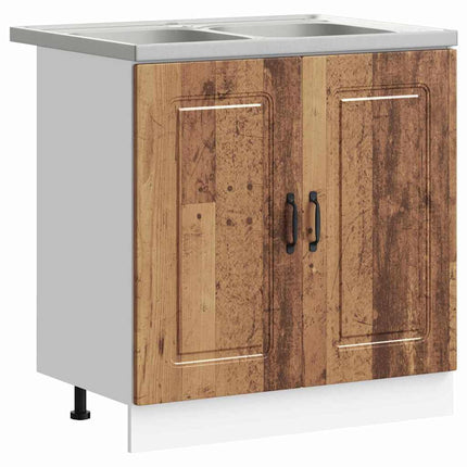 Køkkenskab Kalmar Gammelt træ 80 x 46 x 81,5 cm Konstrueret træ