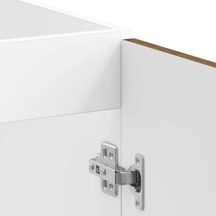 Vaskeskabsbase Porto 2 stk. Brun 80 x 46 x 81,5 cm