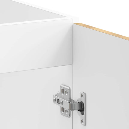 Vaskeskabsbase Porto 2 stk. Brun 80 x 46 x 81,5 cm