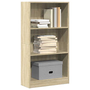bogreol 60x24x109 cm konstrueret træ sonoma-eg