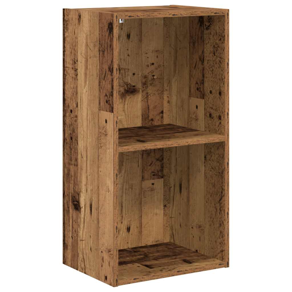 bogreol 40x30x77 cm konstrueret træ antikt træ billede