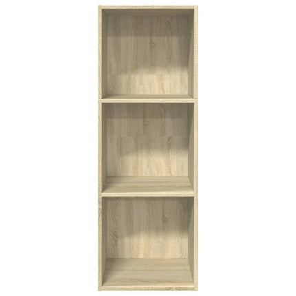 bogreol 40x30x114 cm konstrueret træ sonoma-eg