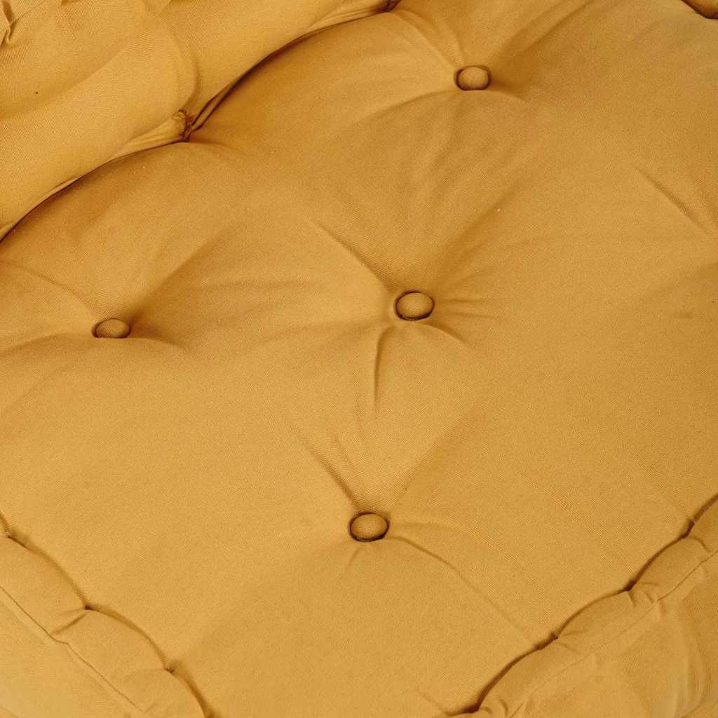 Modulssofa Enhed 4 pcs Gul Stof