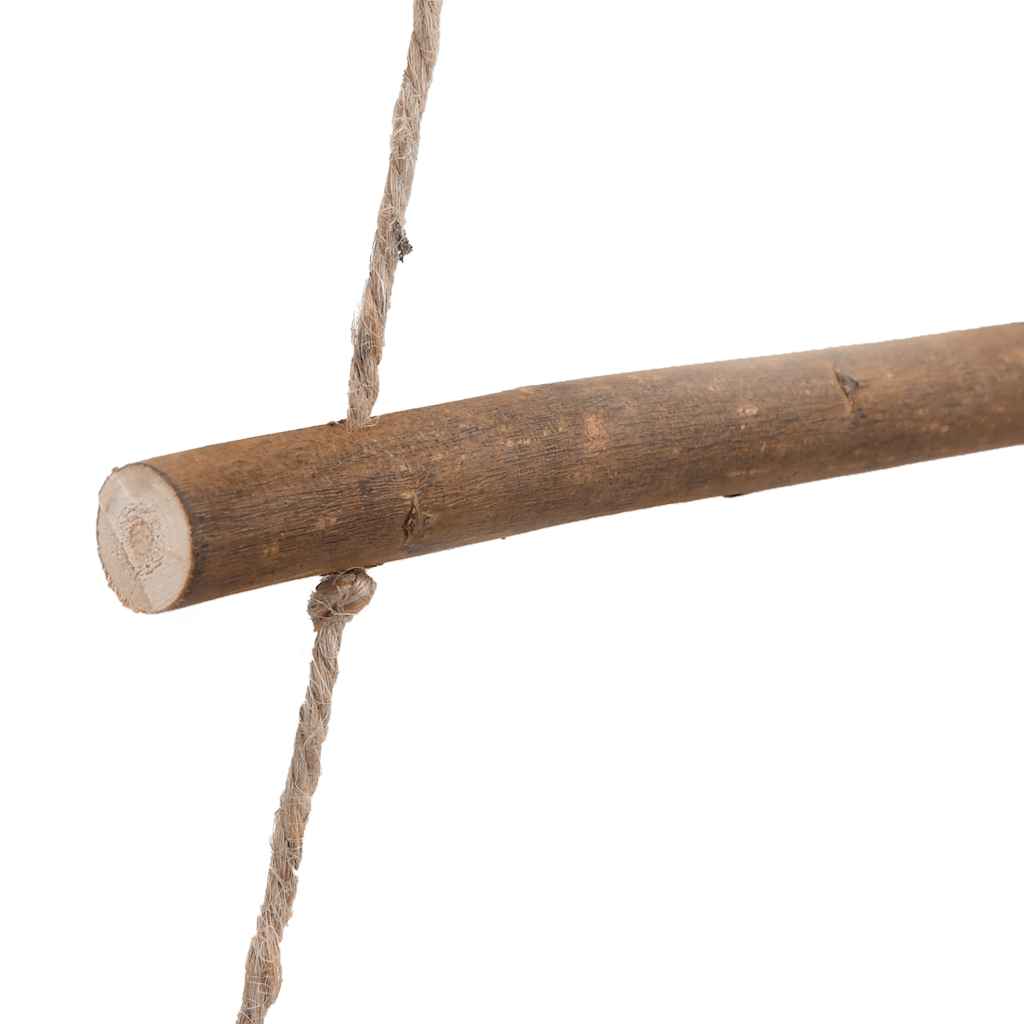 hængende juletræer med topstjerner 2 stk. 42x90 cm naturlig gren