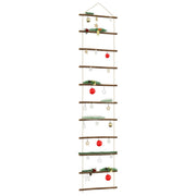 vægdekorationer stigeformet 2 stk. 50x200 cm naturlig gren