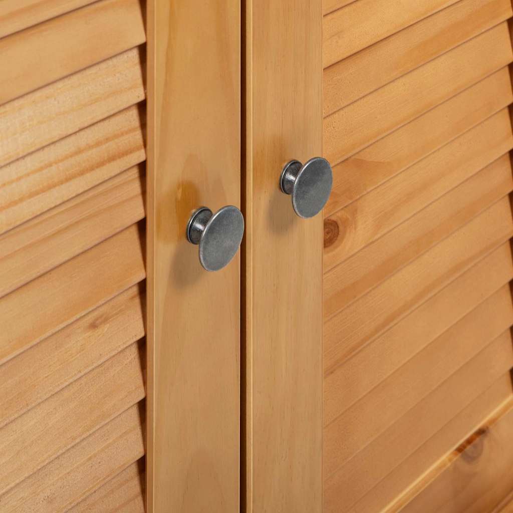 Vaskeskab med hylde VIGO Brun og honningbrun 68 x 34 x 59 cm