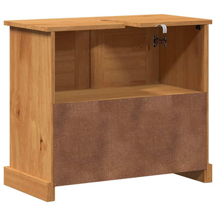 Vaskeskab VIGO Brun og honningbrun 68 x 34 x 59 cm