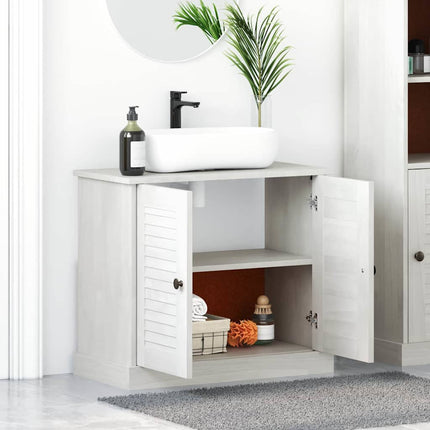 Vaskeskab VIGO Hvid og antik hvid 68 x 34 x 59 cm