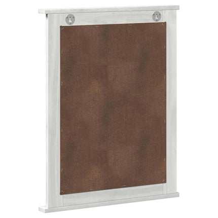 Spejl VIGO Antik hvid 55,5 x 5 x 70 cm Massivt fyrretræ