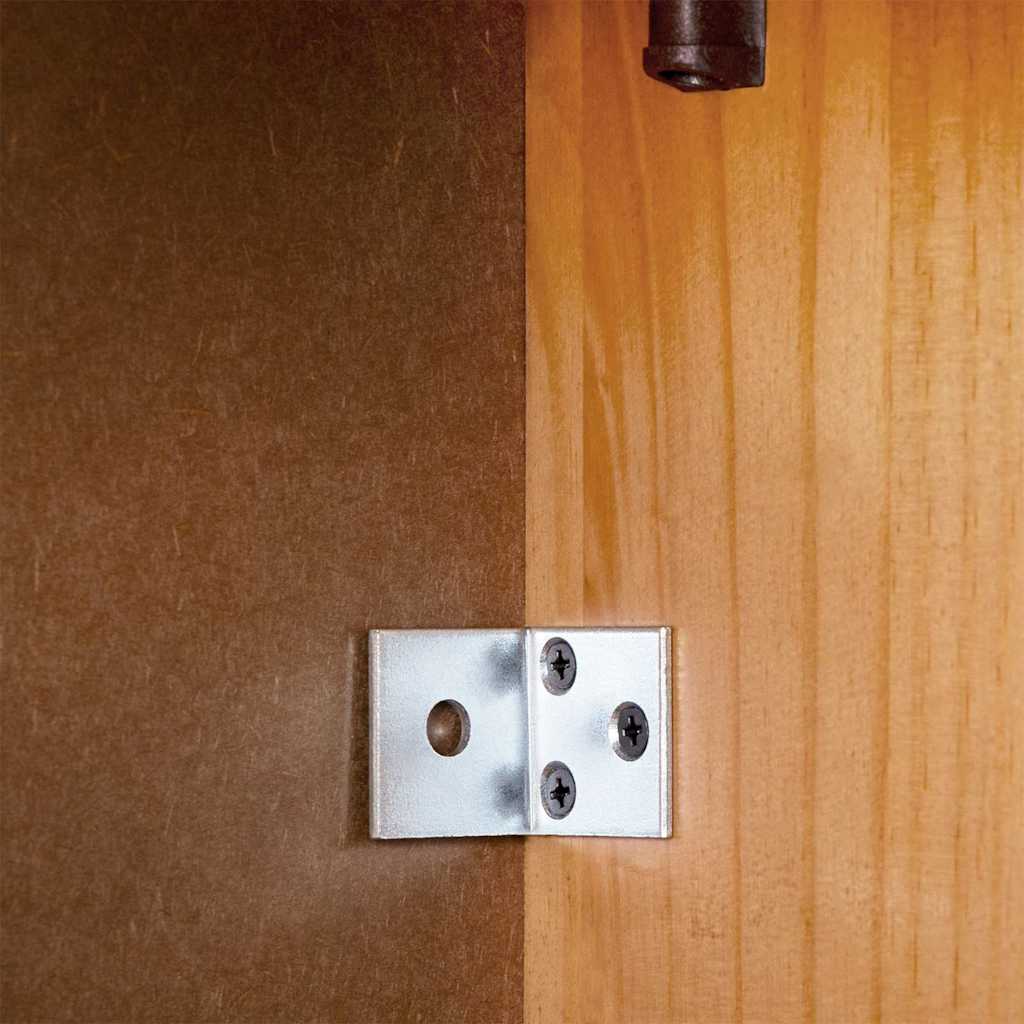 Toilet Skab med hylde VIGO Brun og honningbrun 60 x 27 x 161 cm
