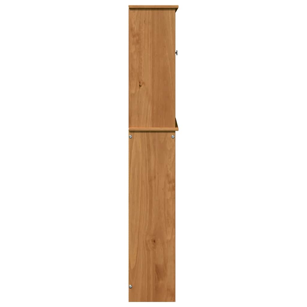 Toilet Skab med hylde VIGO Brun og honningbrun 60 x 27 x 161 cm