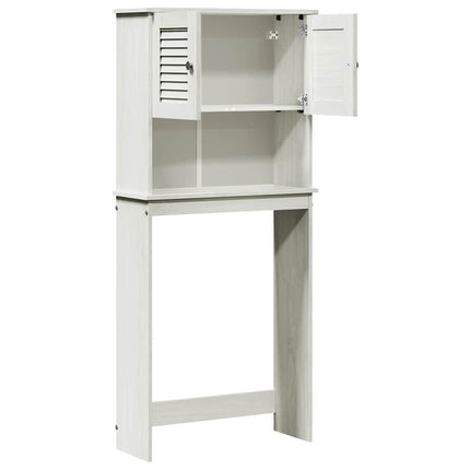 Vaskemaskineskab VIGO Hvid og antik hvid 72,5 x 27 x 161 cm