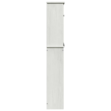 Vaskemaskineskab VIGO Hvid og antik hvid 72,5 x 27 x 161 cm