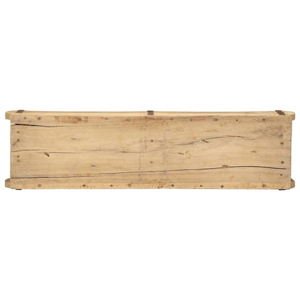 Bakke med opbevaring Brun 57 x 15 x 9 cm Solid genbrugs træ