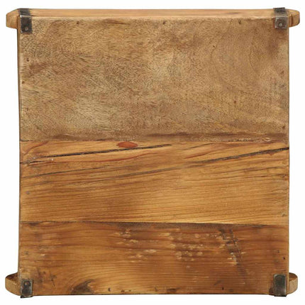 Bakke 4 pcs Brun 29 x 31 x 10 cm Solid genbrugs træ