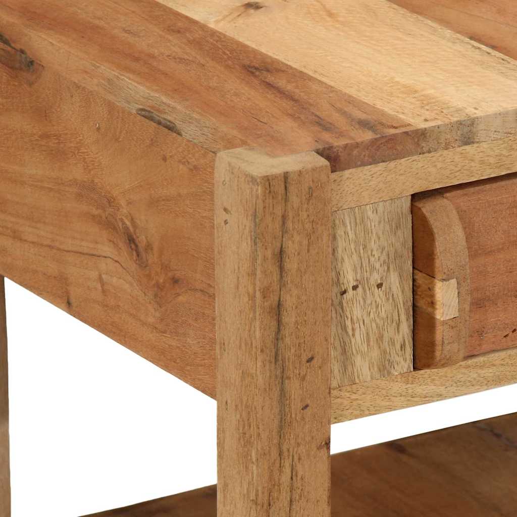 TV-skab med skuffe Brun 83 x 33 x 46 cm Massivt genbrugstræ