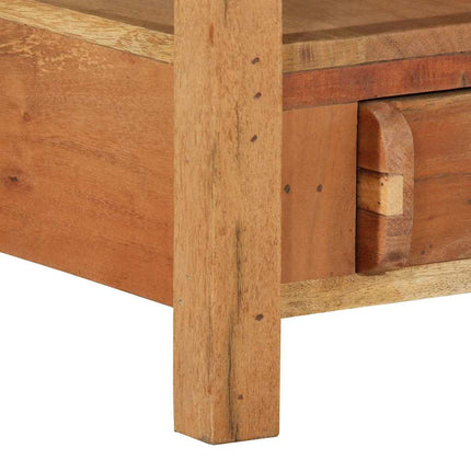 TV-skab med skuffe Brun 83 x 33 x 46 cm Solid genbrugs træ