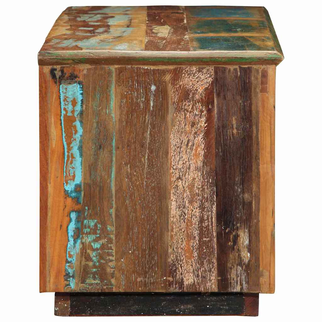 Sko skab med hylde Brun 110 x 35 x 40 cm Solid genbrugs træ