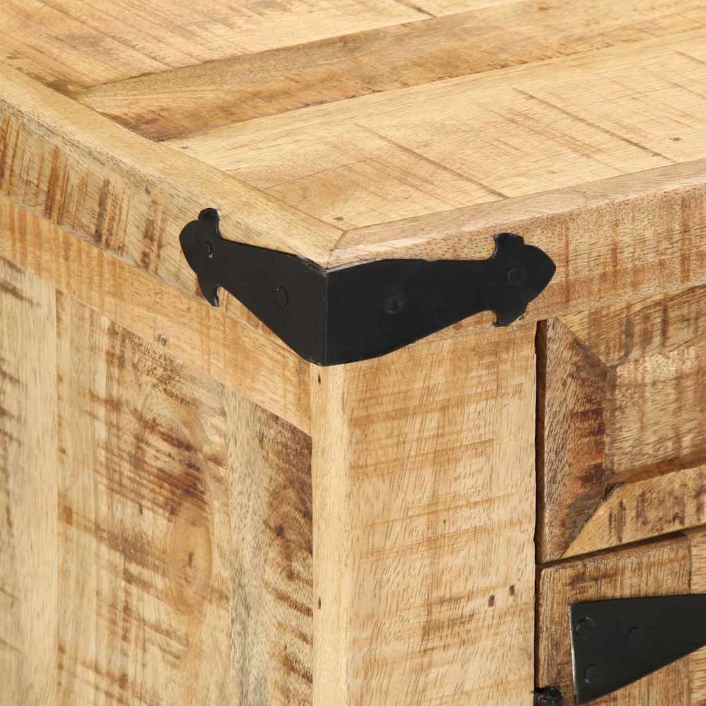 Sofabord med skuffe Brun 90 x 50 x 40 cm Massivt mangotræ