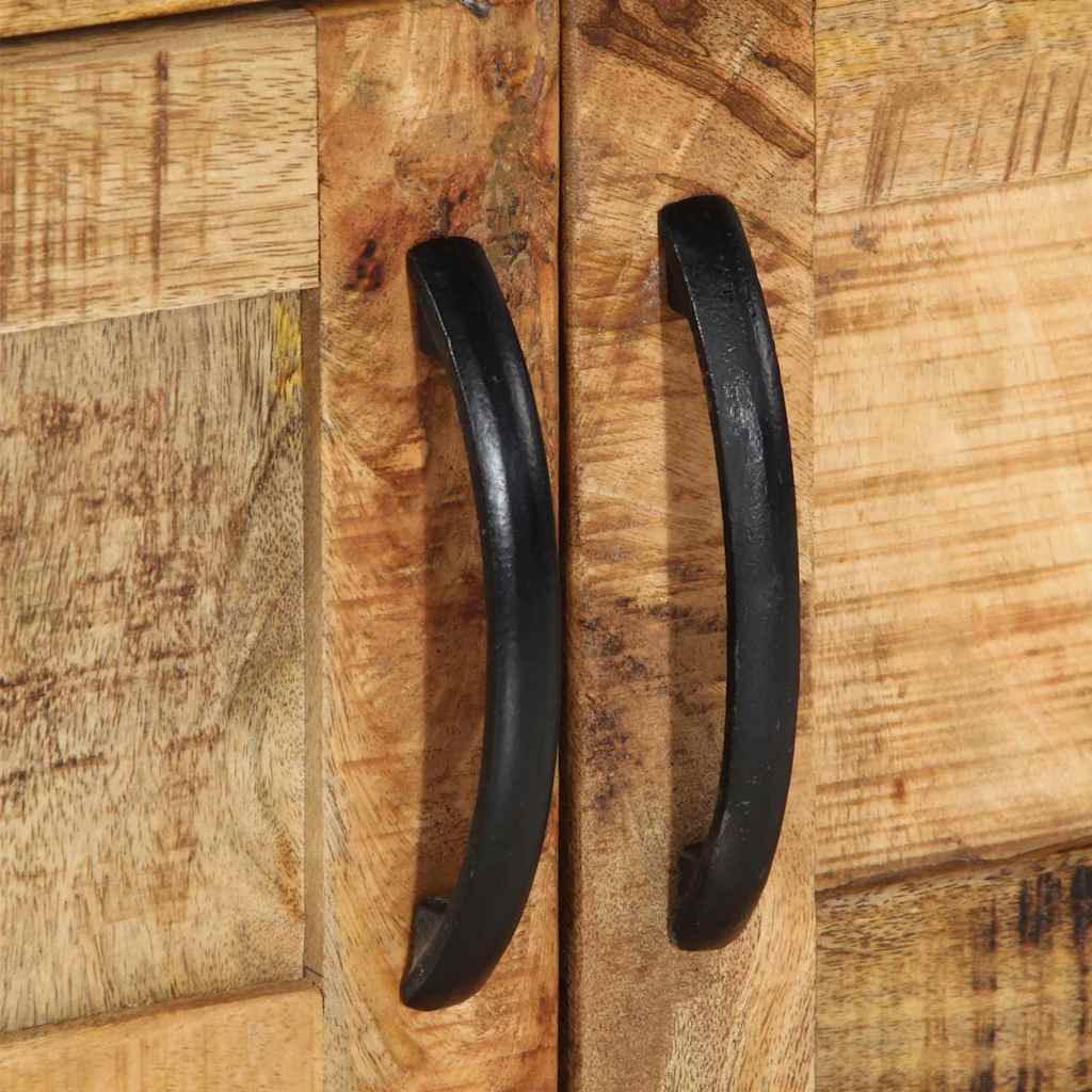 Sofabord med skuffe Brun 90 x 50 x 40 cm Massivt mangotræ