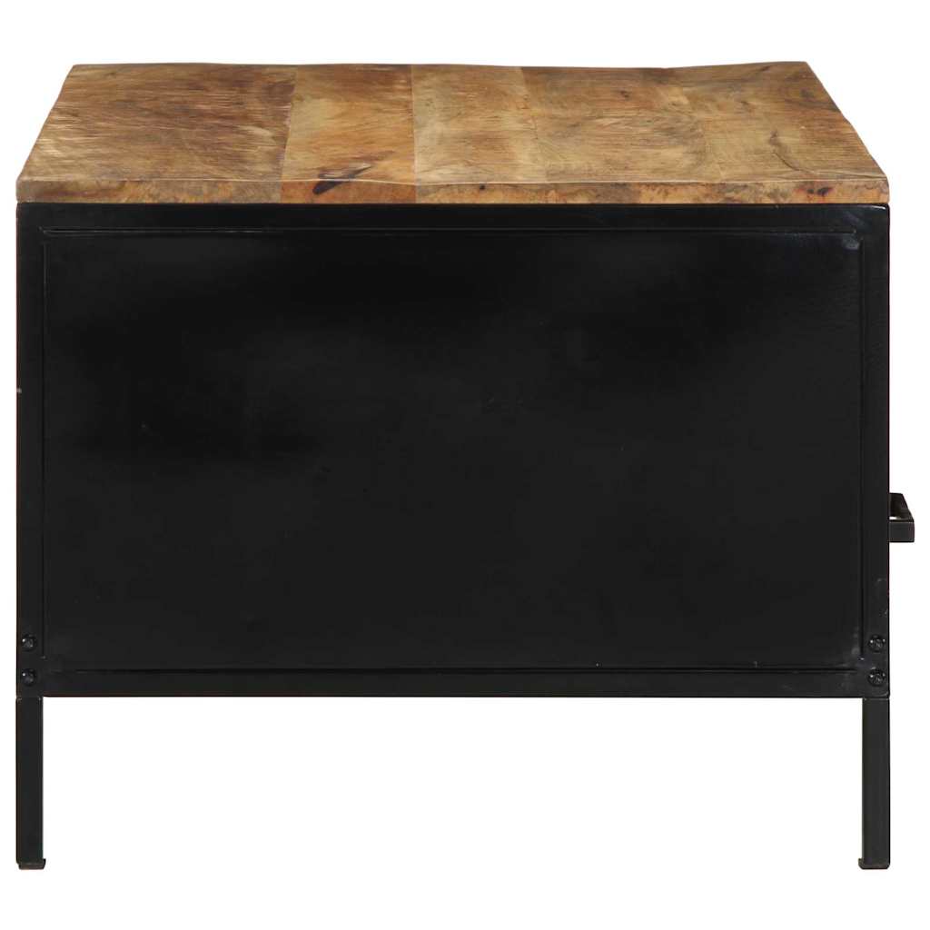 Sofabord med skuffe Brun 90 x 50 x 40 cm Massivt mangotræ