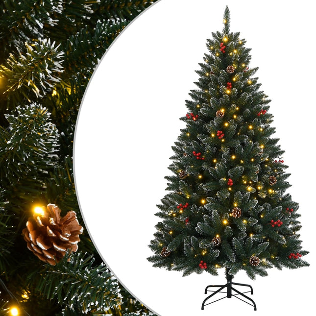 kunstigt juletræ 150 LED'er 150 cm
