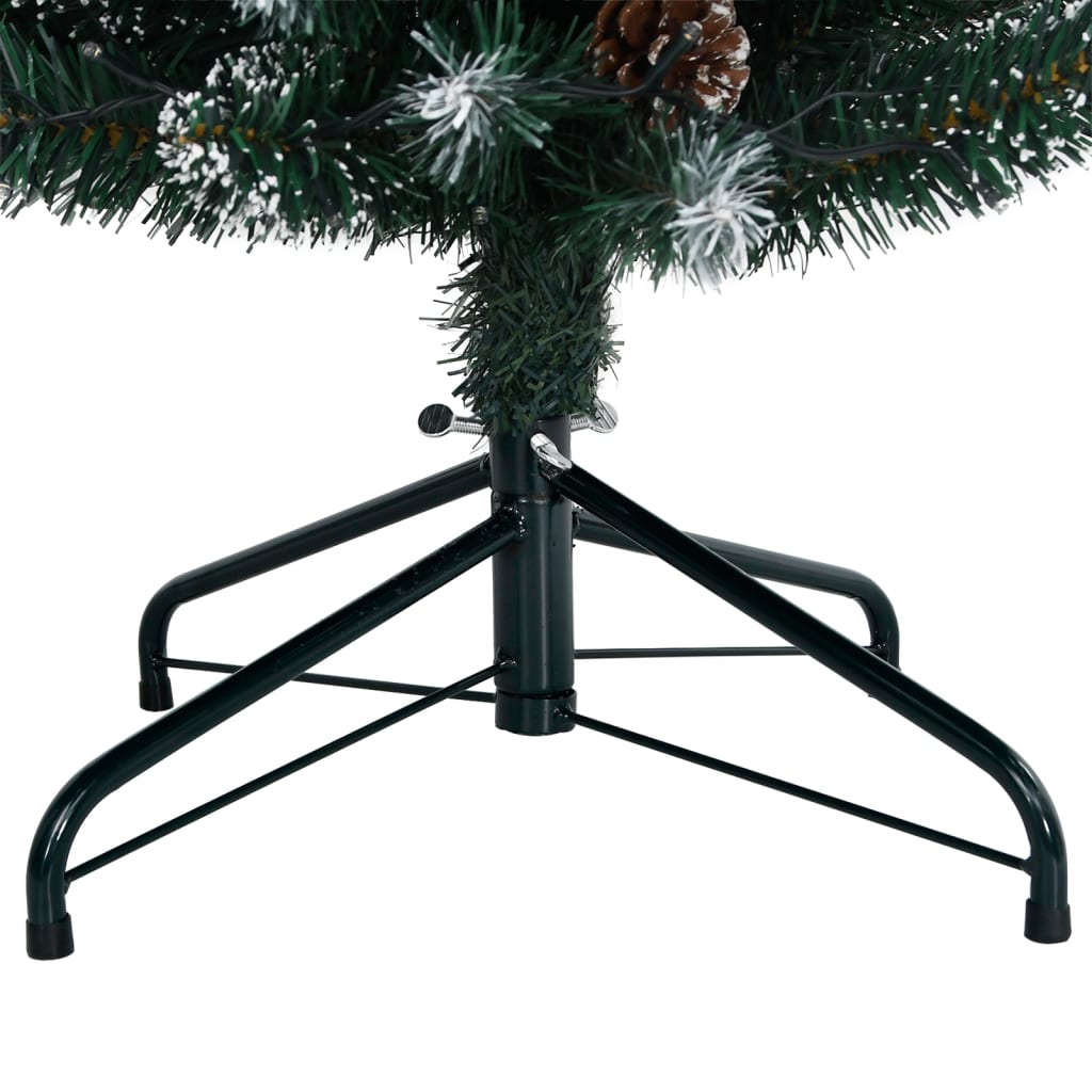 kunstigt smalt juletræ 150 LED'er 120 cm