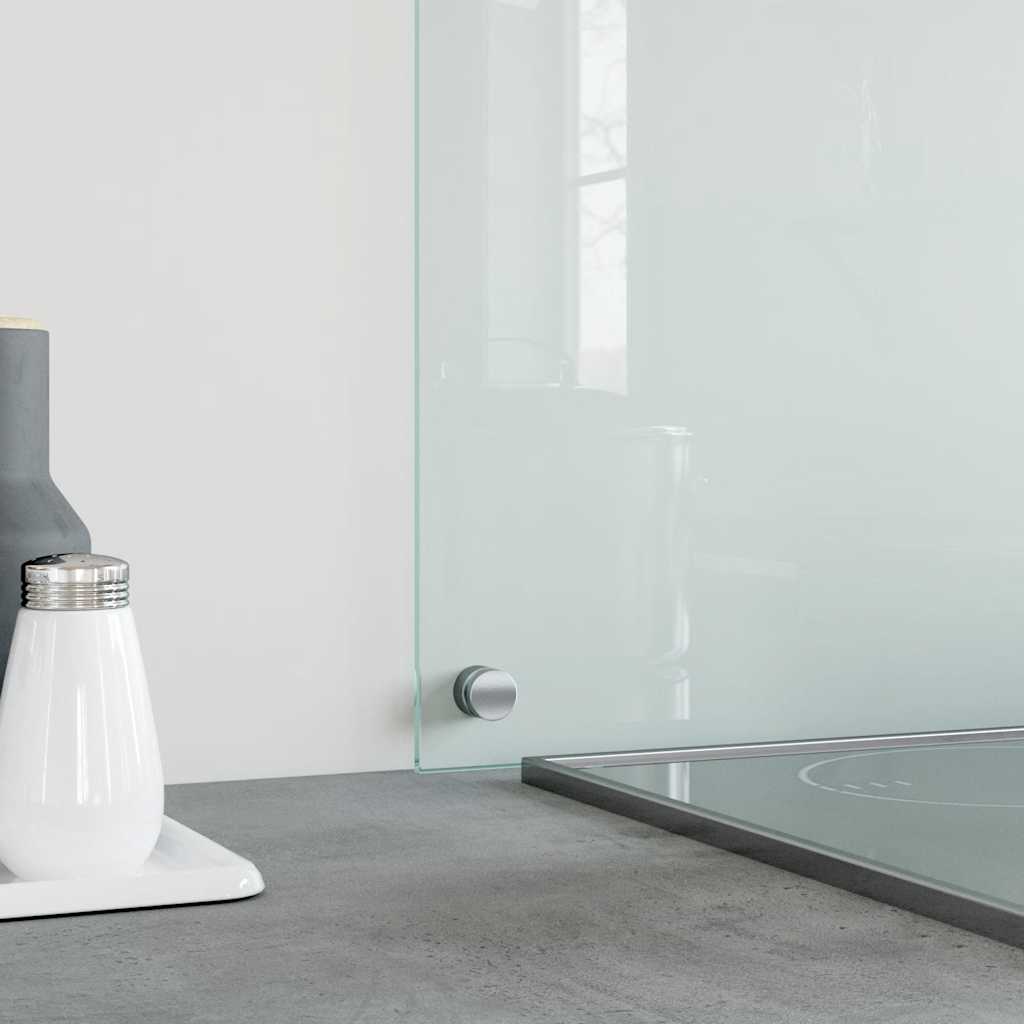 stænkplader 2 stk. 70x50 cm hærdet glas gennemsigtig