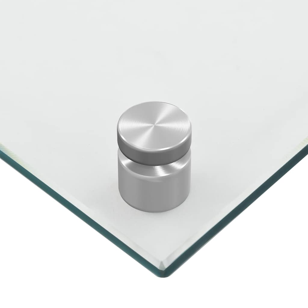 stænkplader 2 stk. 70x50 cm hærdet glas gennemsigtig