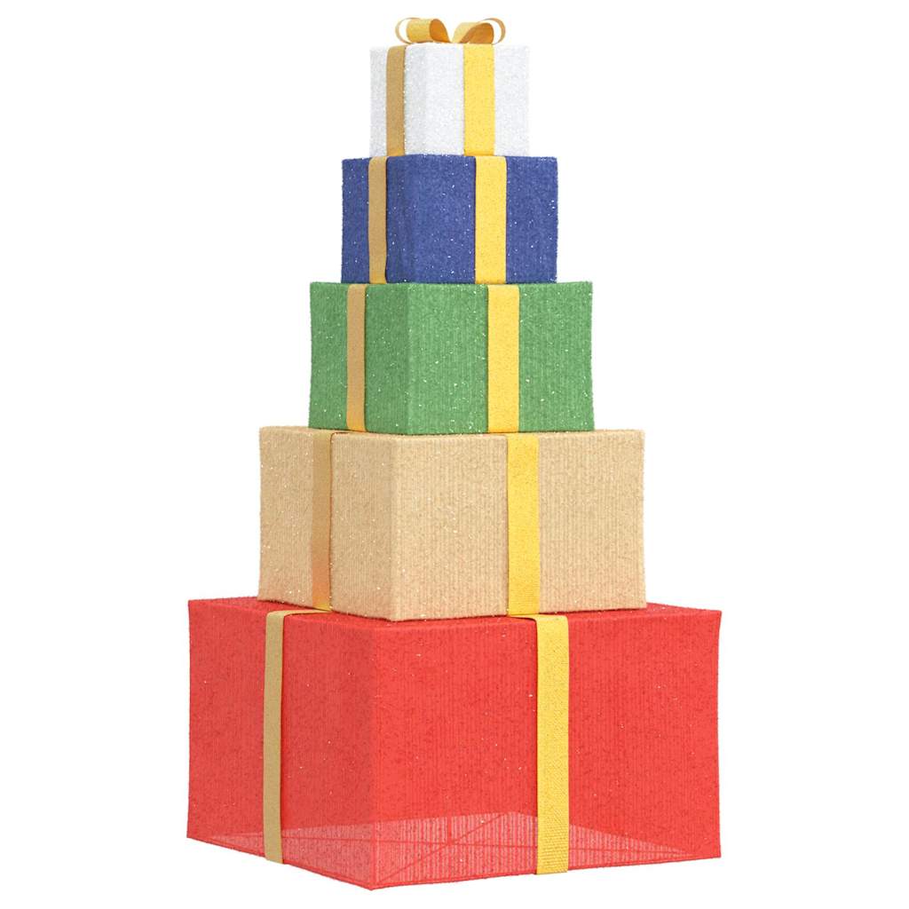 Juledekoration gaveæske 250 LED'er varm hvid