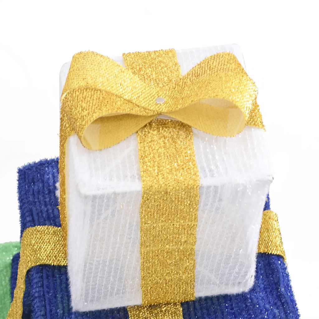 Juledekoration gaveæske 250 LED'er varm hvid