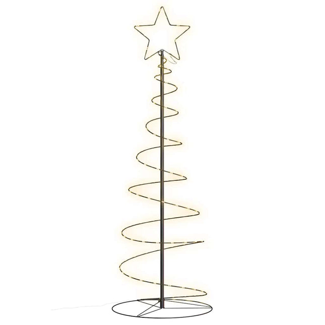 LED-juletræ 100 LED'er 150 cm varmt hvidt lys