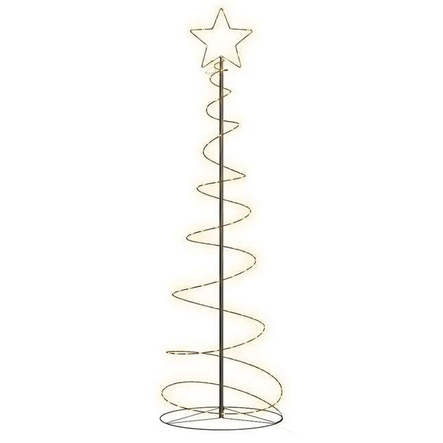 LED-juletræ 120 LED'er 180 cm varmt hvidt lys
