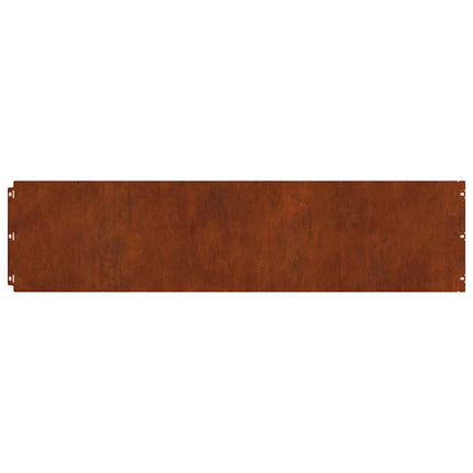 plænekanter 20 stk. 25x103 cm fleksibelt vejrbestandigt stål