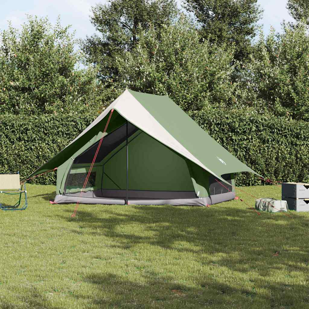 Camping Telt A-Ramme 5-Personers Grøn Vandafvisende