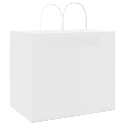 papirposer 250 stk. med håndtag 32x22x28 cm hvid