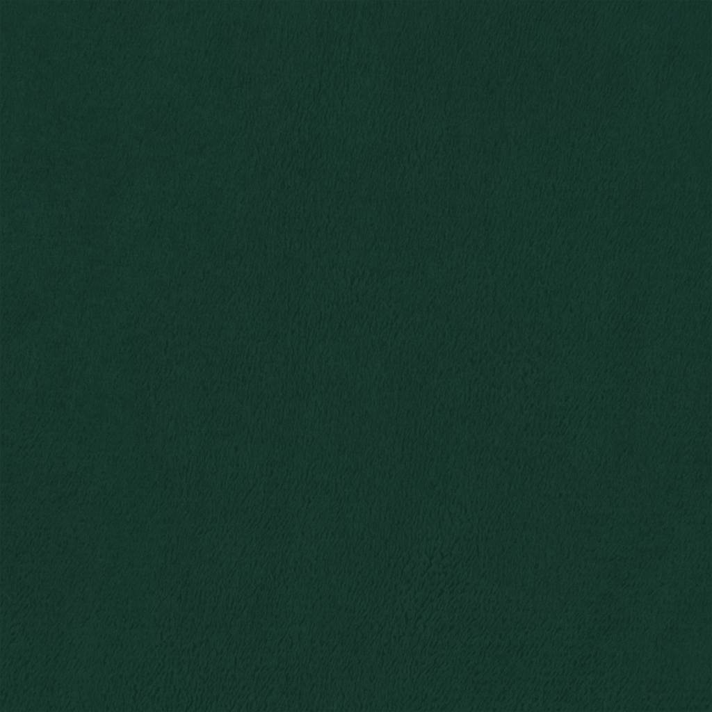 kontinentalseng med madras 160x210 cm fløjl mørkegrøn