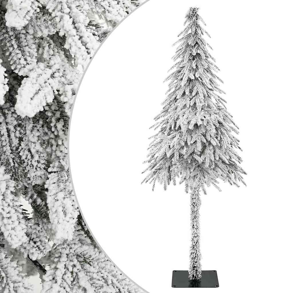Kunstigt juletræ Hvid 76 x 76 x 180 cm Polyethylen og Metal