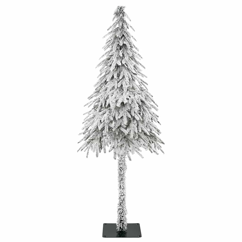 Kunstigt juletræ Hvid 76 x 76 x 180 cm Polyethylen og Metal