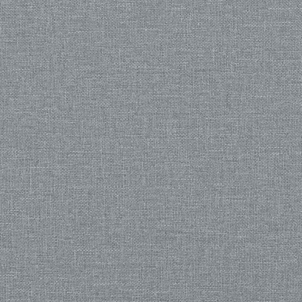 gyngestol med fodskammel stof lysegrå