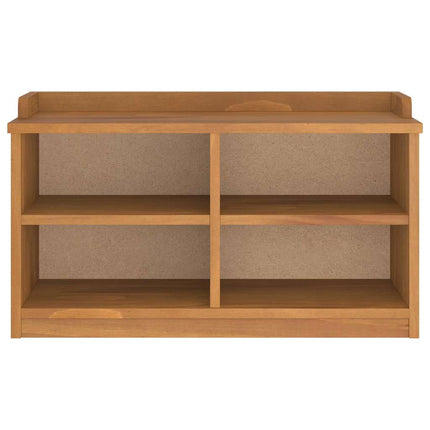 entrébænk SANDNES 87x40x50 cm massivt fyrretræ