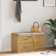 entrébænk SANDNES 87x40x50 cm massivt fyrretræ