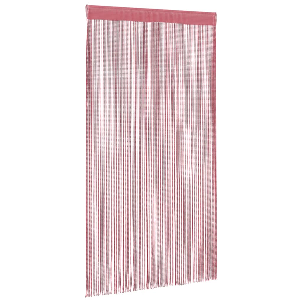 trådgardiner 2 stk. 100x250 cm lyserød