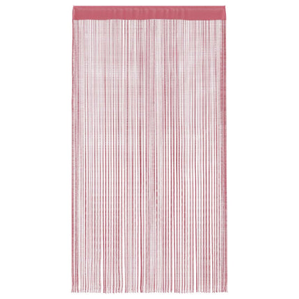 trådgardiner 2 stk. 140x250 cm lyserød