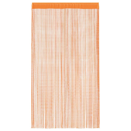 trådgardiner 2 stk. 100x250 cm orange