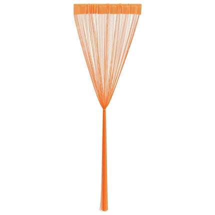 trådgardiner 2 stk. 100x250 cm orange