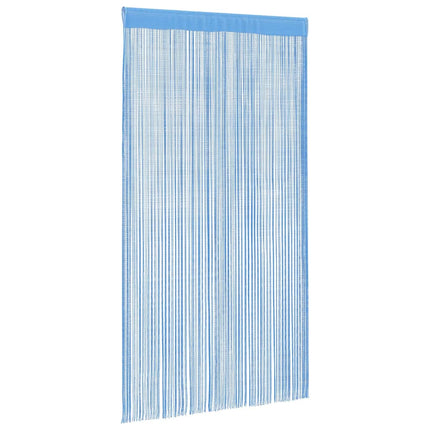 trådgardiner 2 stk. 100x250 cm lyseblå